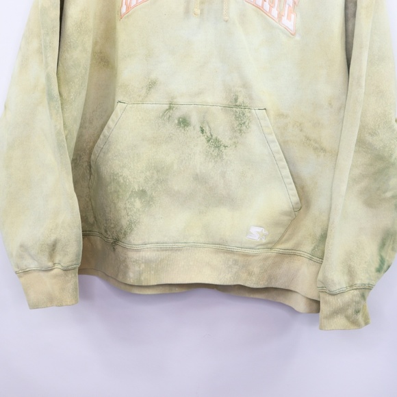 Vintage Starter Michigan State Bleach Wash Hoodie - Picture 3 of 8